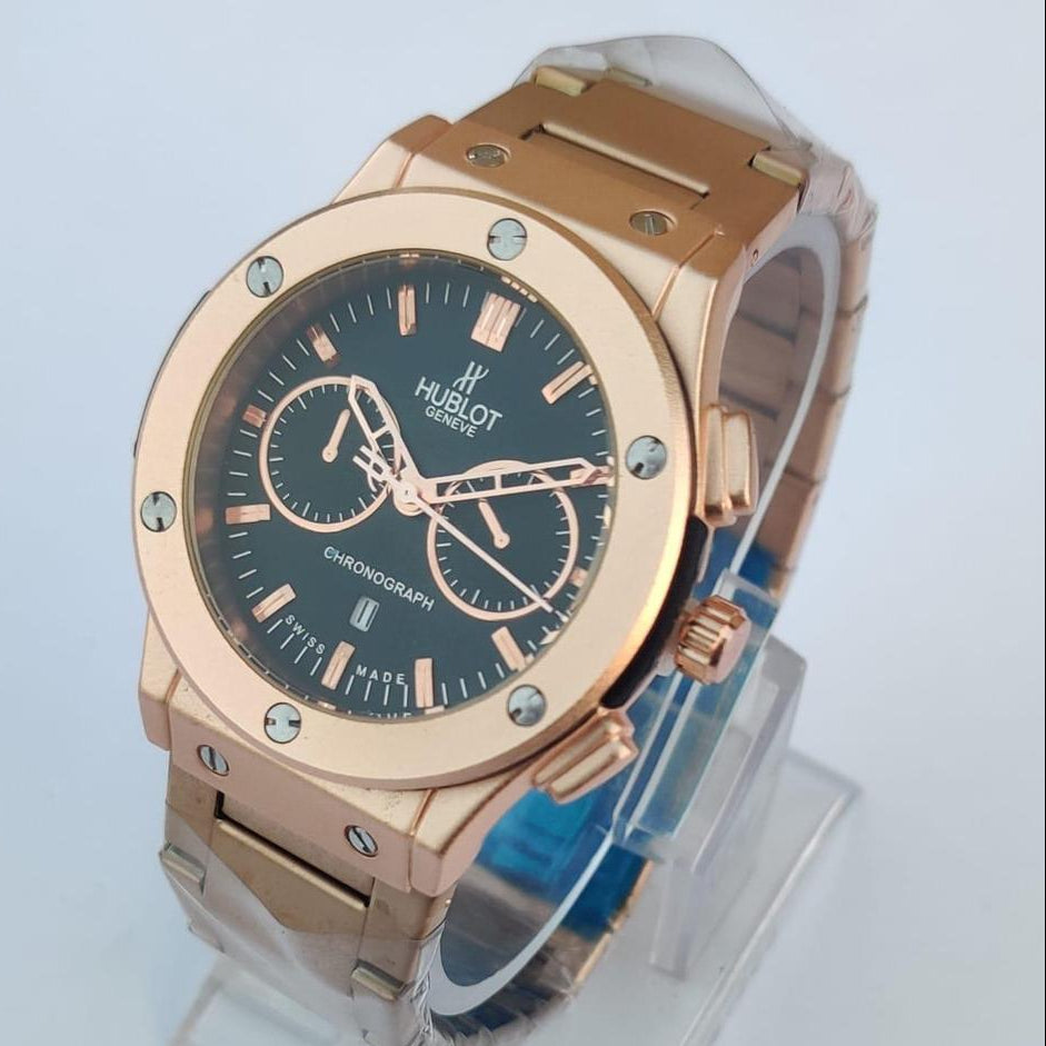 Mans Hublot watch Golden Adittion