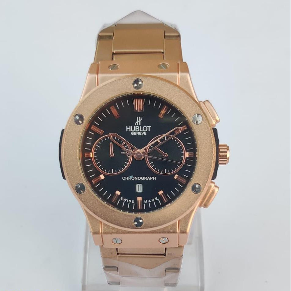 Mans Hublot watch Golden Adittion