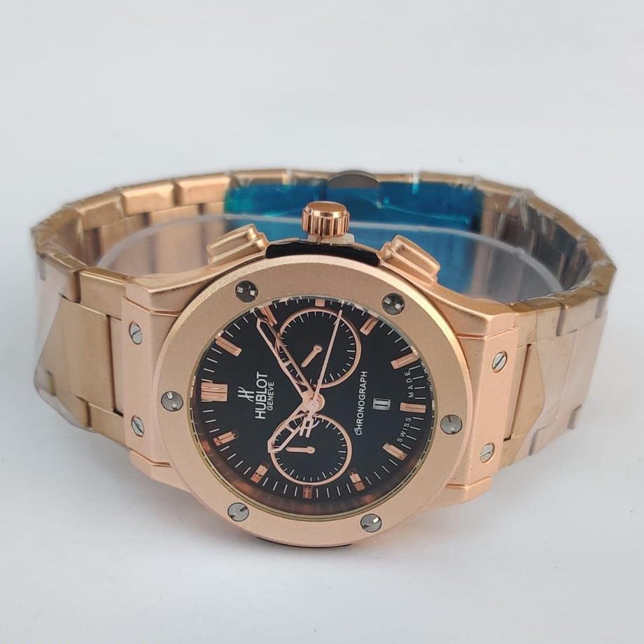 Mans Hublot watch Golden Adittion