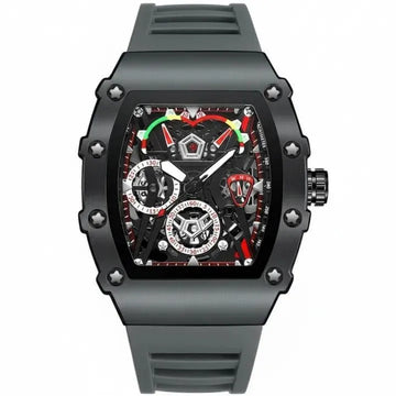 Men's Movement: Quartz, Water Resistance, Chronograph Date, Pull And Push Crown, Pin Buckle Watc